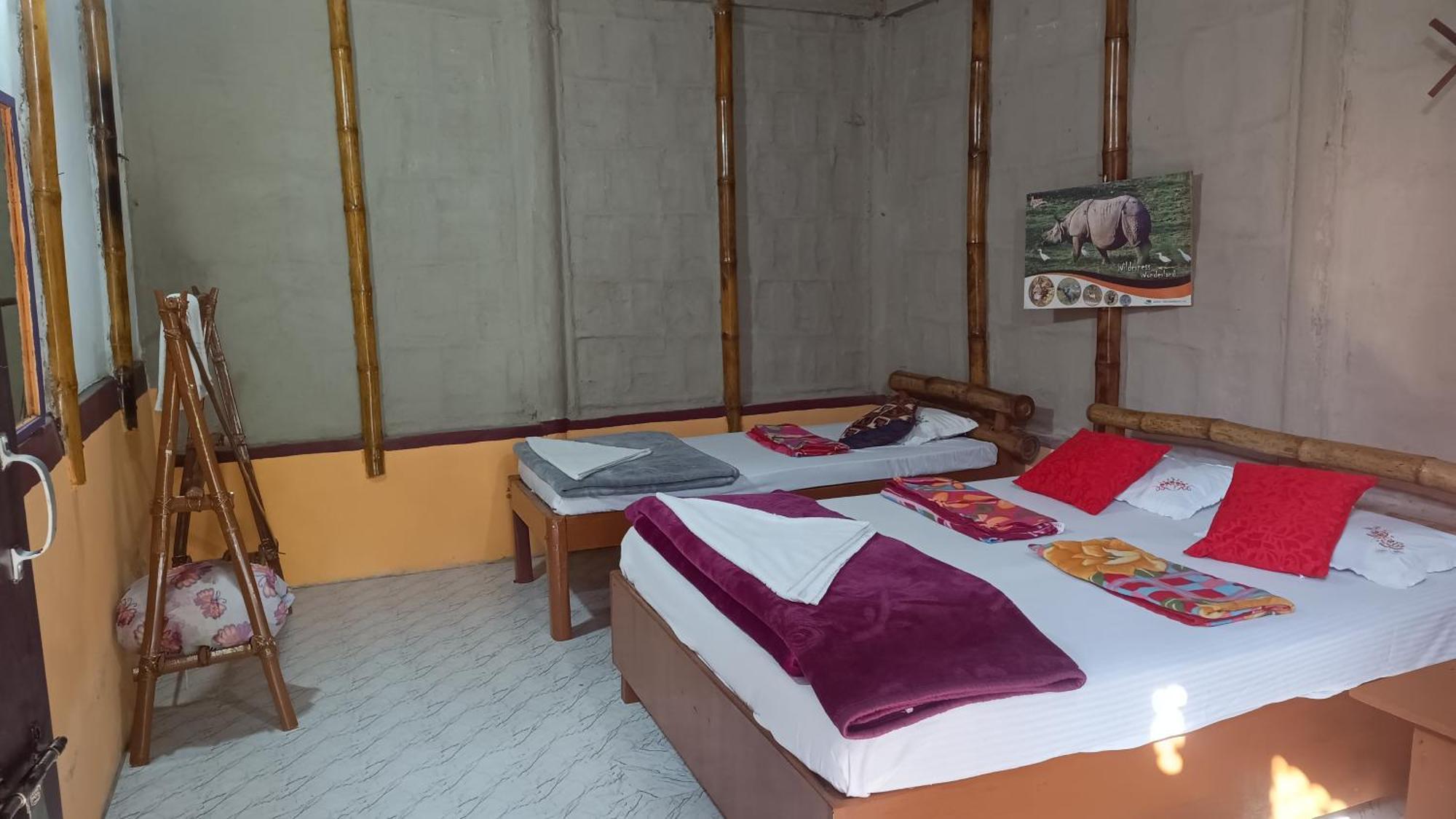 Jyoti Home Bamboo Garden Lodge Majuli Esterno foto